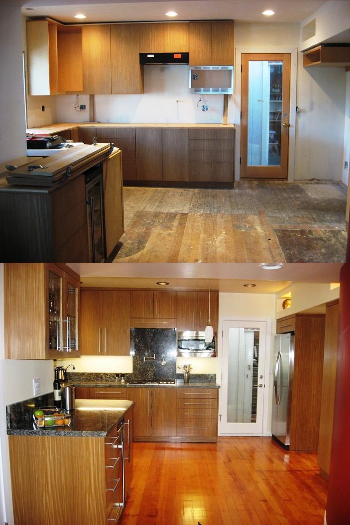 Floor Refinishing Before & After